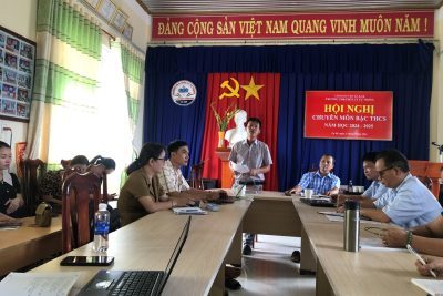 Hội nghị chuyên môn Bậc THCS – Năm học 2024 -2025