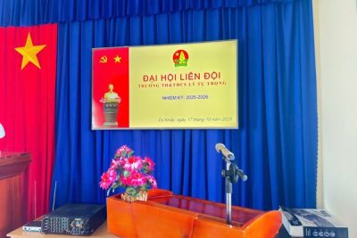 Đại hội Liên đội trường TH&THCS Lý Tự Trọng – NH 2025 – 2026