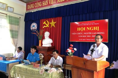 Hội nghị Viên chức, người lao động năm học 2024-2025