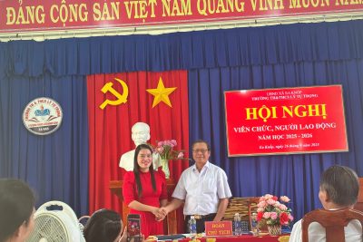 HỘI NGHỊ VIÊN CHỨC, NGƯỜI LAO ĐỘNG NĂM HỌC 2025 – 2026